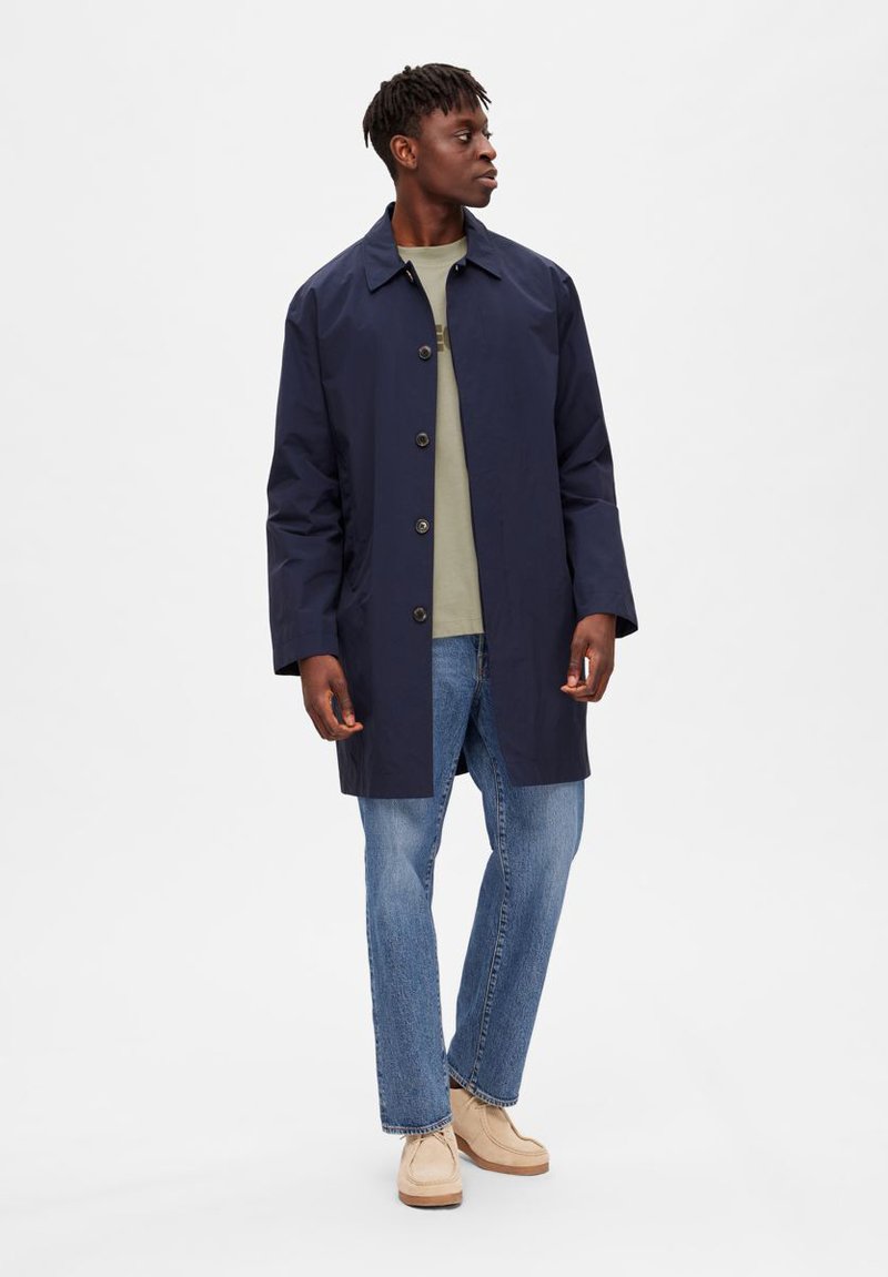 Selected Homme SLHDALTON W NOOS - Kurzmantel - Sky Captain