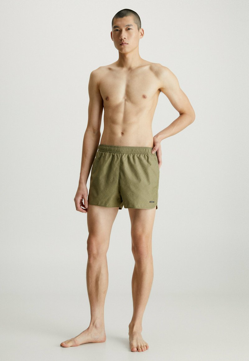 Calvin Klein Swimwear RUNNER - Badeshorts - New Basil