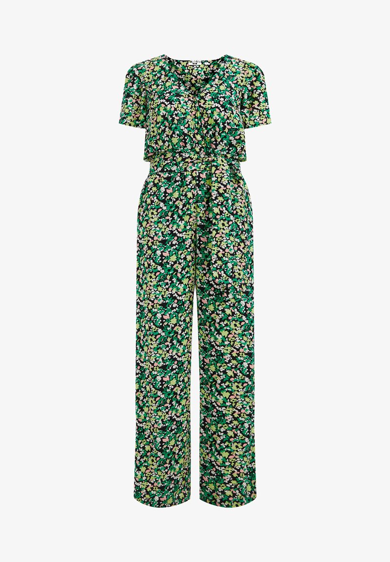WE FASHION MET DESSIN - Jumpsuit - Black