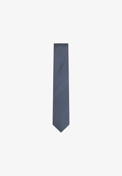  MICRO PATTERNED - Krawatte - Blu Scuro