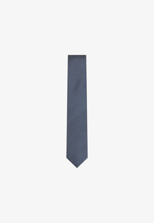 MICRO PATTERNED - Krawatte - Blu Scuro