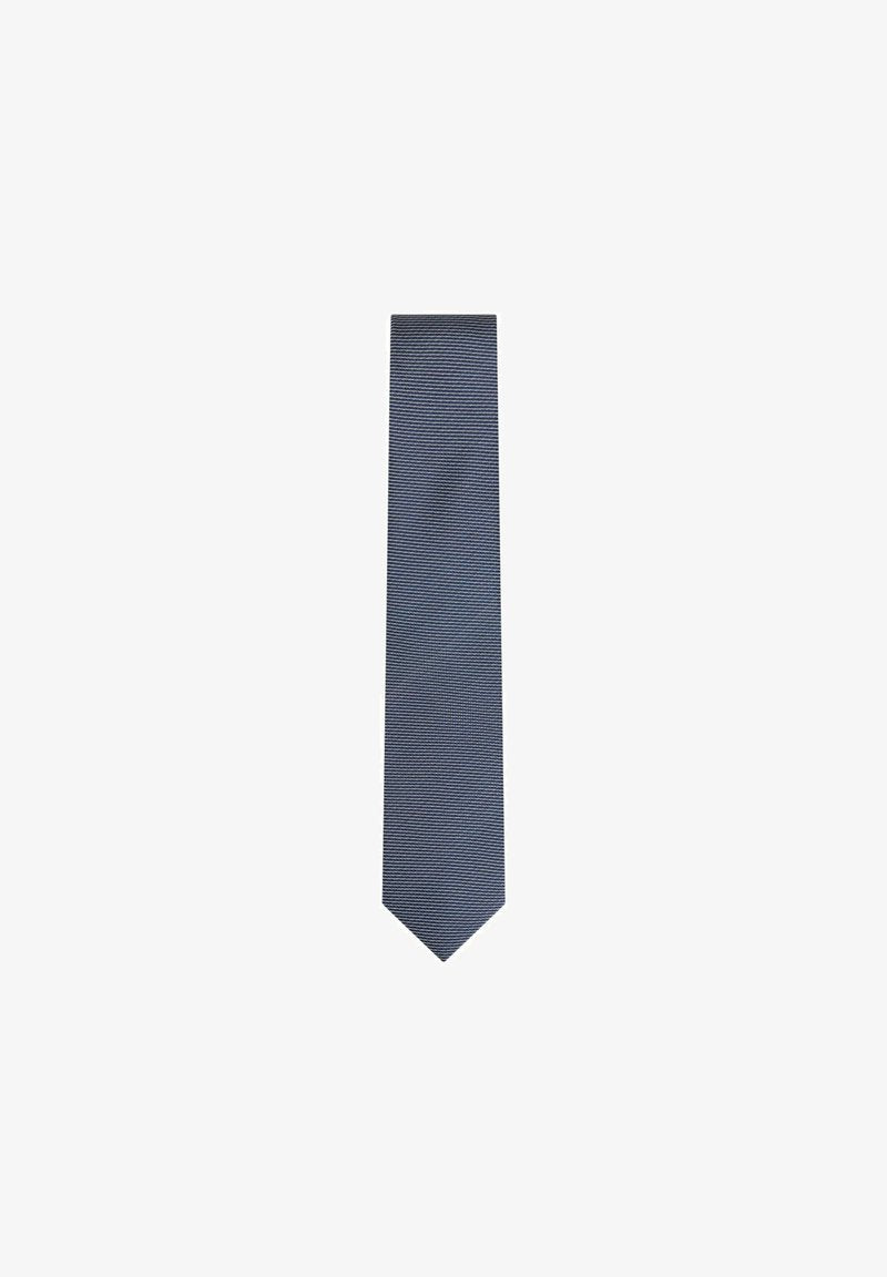  MICRO PATTERNED - Krawatte - Blu Scuro