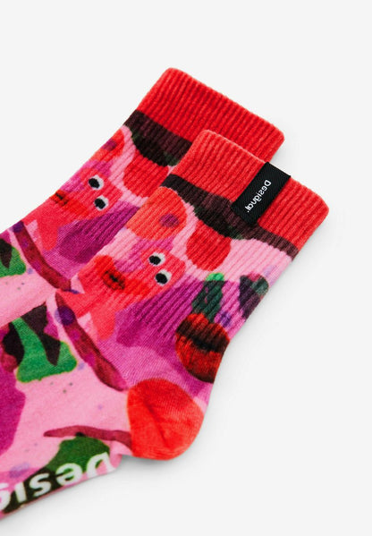 Desigual DESIGNED BY M. CHRISTIAN LACROIX - SOCKS - Socken - Red