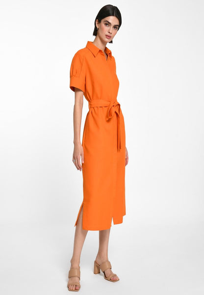  Blusenkleid - Orange