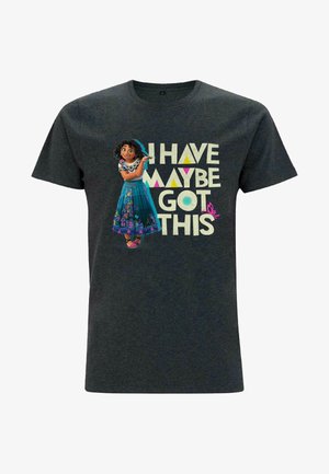 Henry Tiger CINDERELLA CINDERELLA GROUP - T-Shirt Print - Melange Black