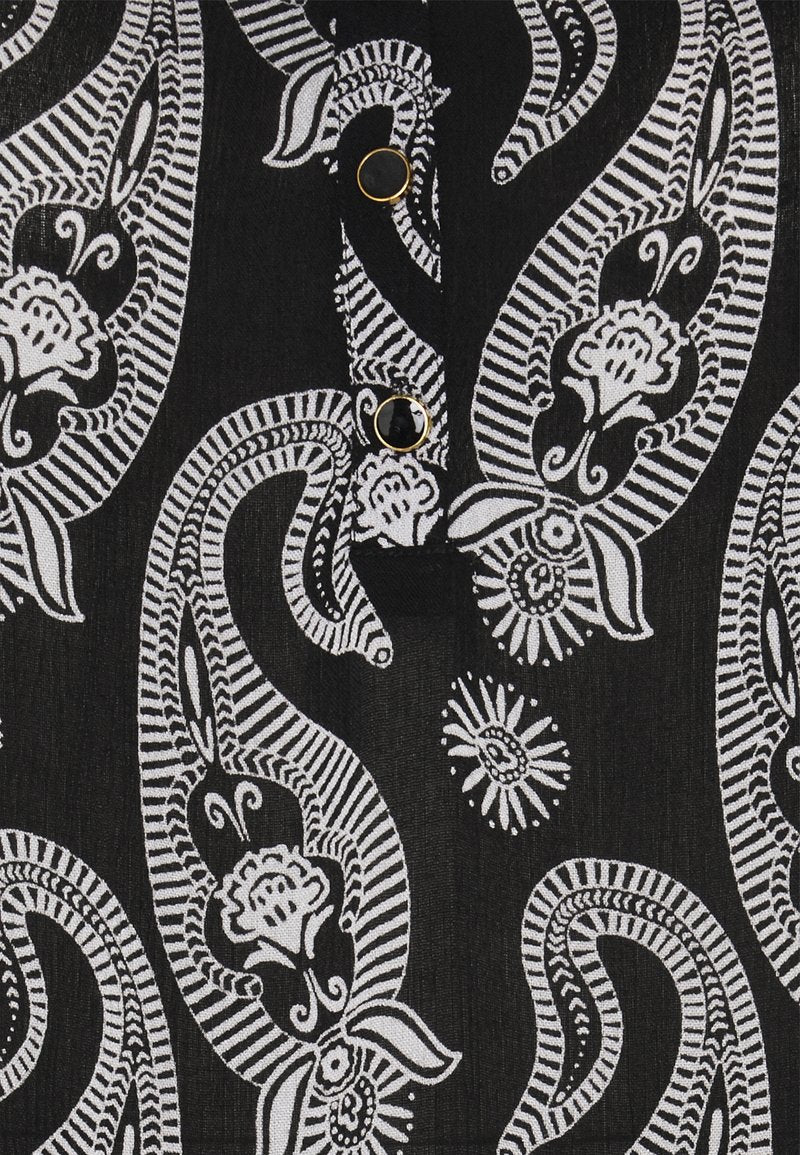  PASSA AMI - Bluse - Black/chalk