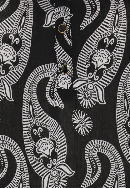  PASSA AMI - Bluse - Black/chalk