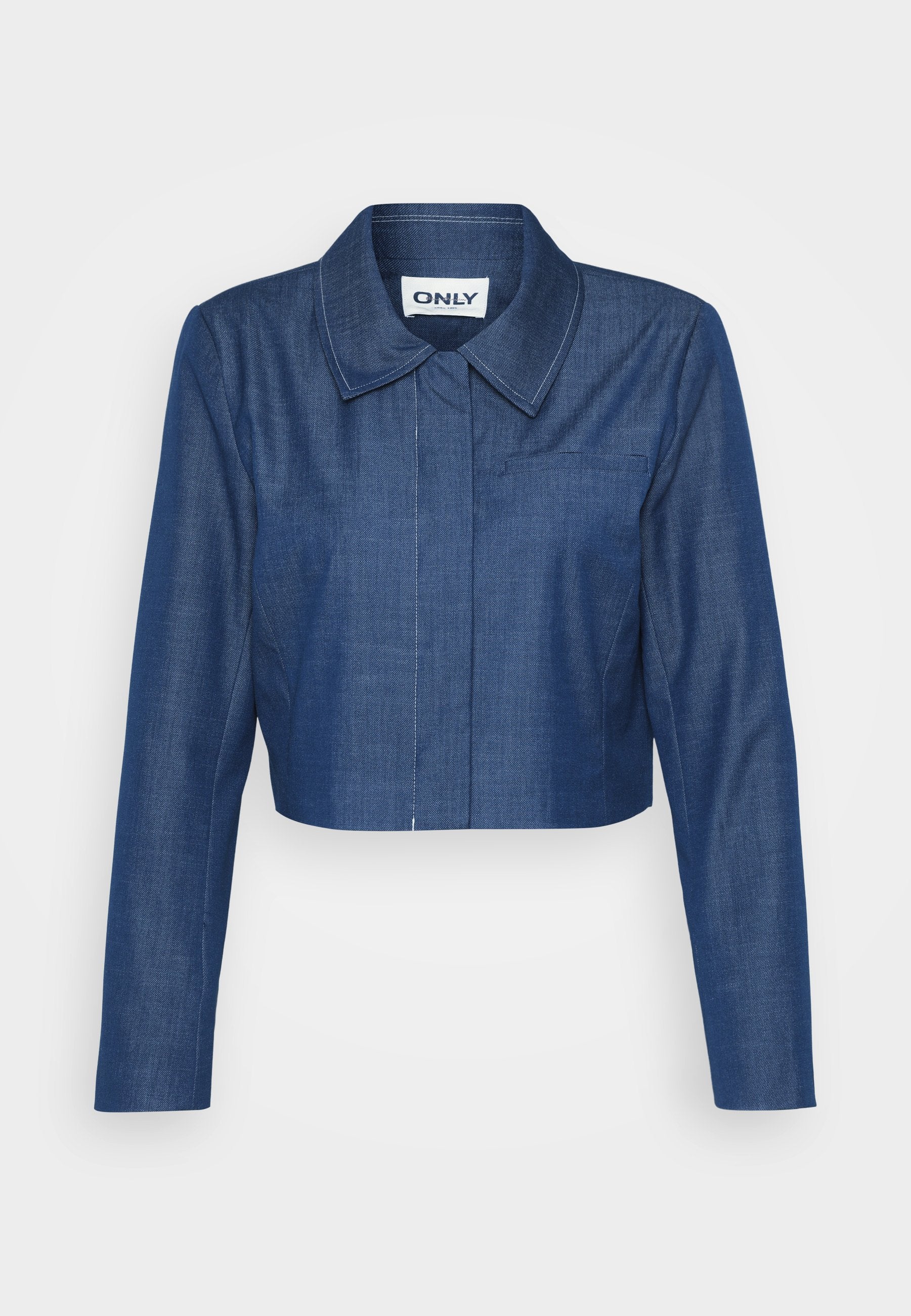 ONLY Petite ONLJINA STITCH JACKET - Denim Jacket - Naval Academy