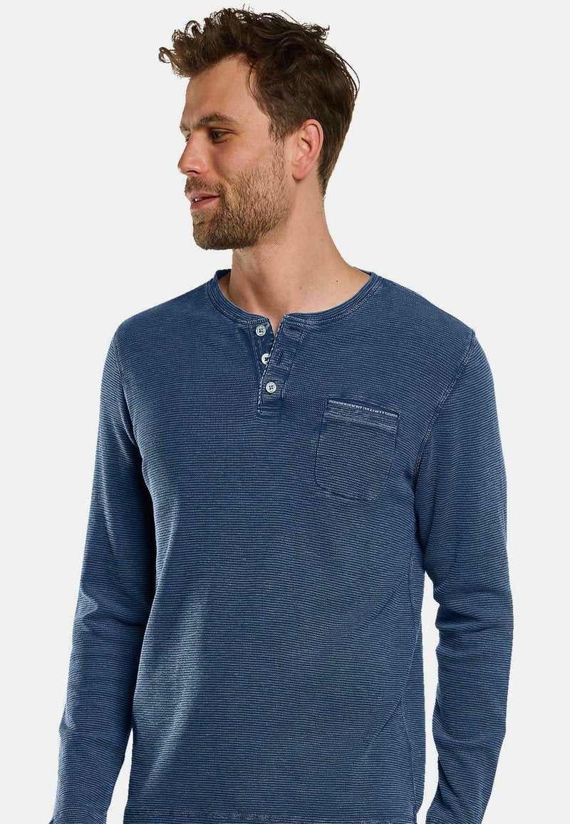  Langarmshirt - Blau