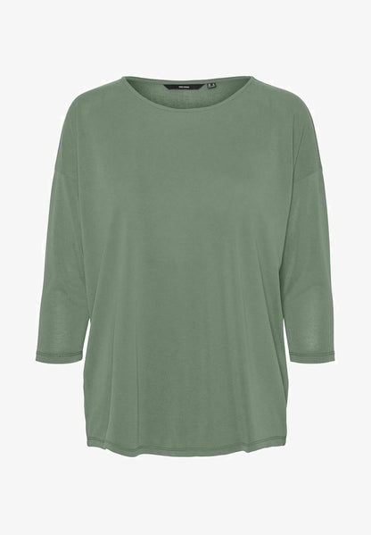 Vero Moda 3/4 ÄRMELIGES - Langarmshirt - Laurel Wreath