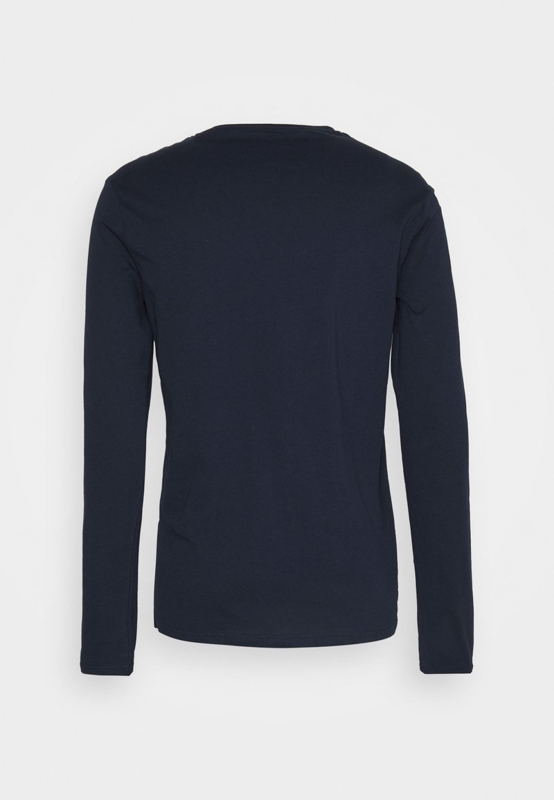 Pier One UNISEX 3 PACK - Langarmshirt - Black/dark Blue/stone