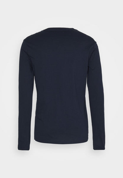 Pier One UNISEX 3 PACK - Langarmshirt - Black/dark Blue/stone
