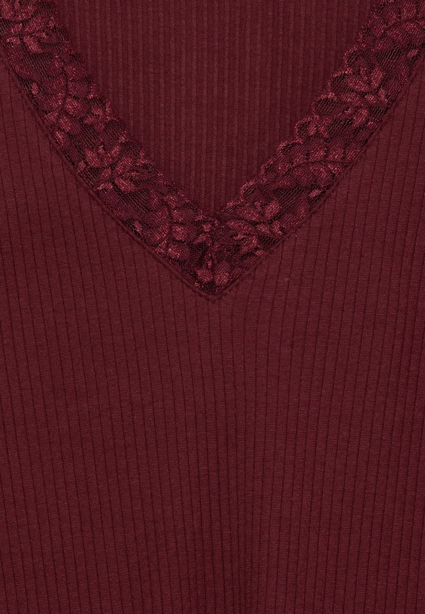 Vero Moda Tall VMHELSINKI DEEP V NECK - Long Sleeved Top - Port Royale