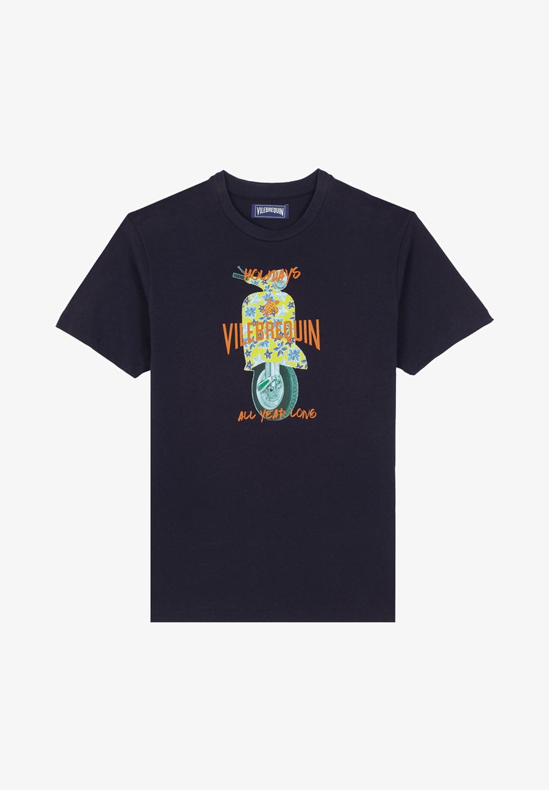 Vilebrequin RAIATEA MEDIUM - T-Shirt Print - Navy