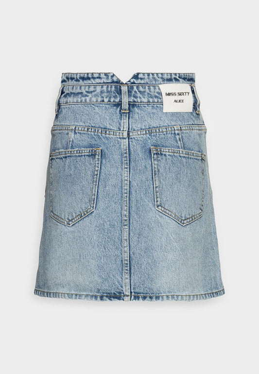MISS SIXTY A-Linien-Rock - Middle Blue