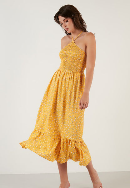 LELA REGULAR FIT - Freizeitkleid - Yellow