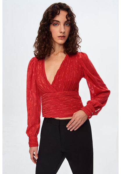  SPICY - Bluse - Coral