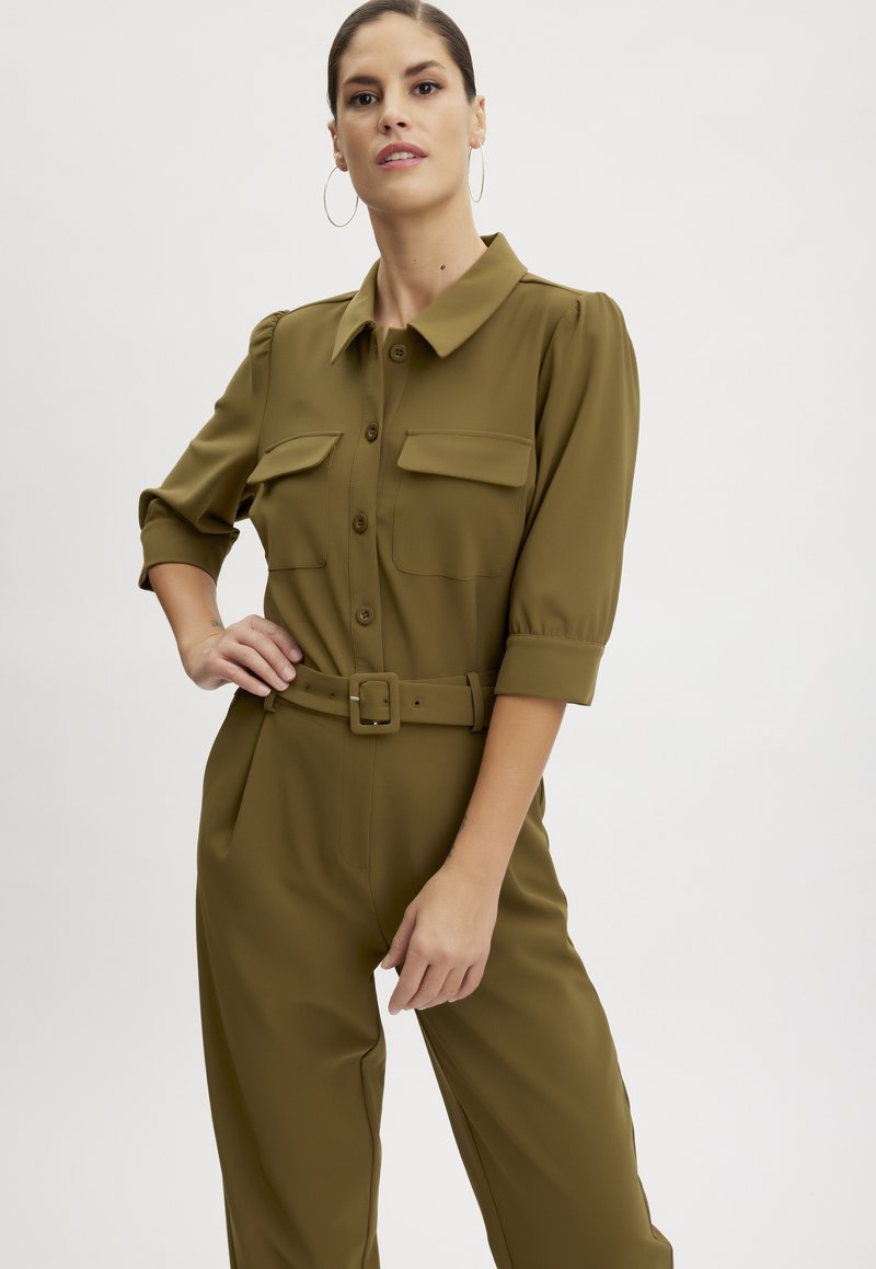 Gestuz JOELLEGZ - Jumpsuit - Dark Olive