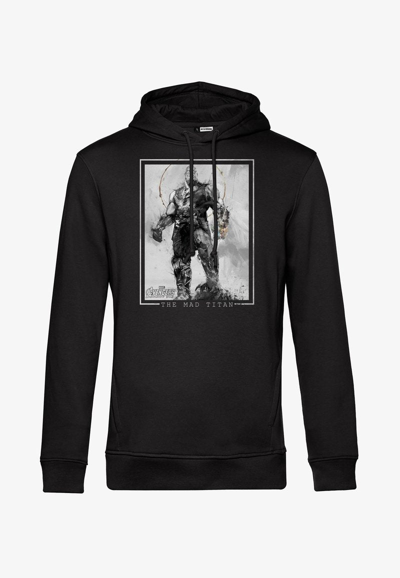 Henry Tiger AVENGERS: INFINITY WAR MAD TITAN THANOS - Kapuzenpullover - Black