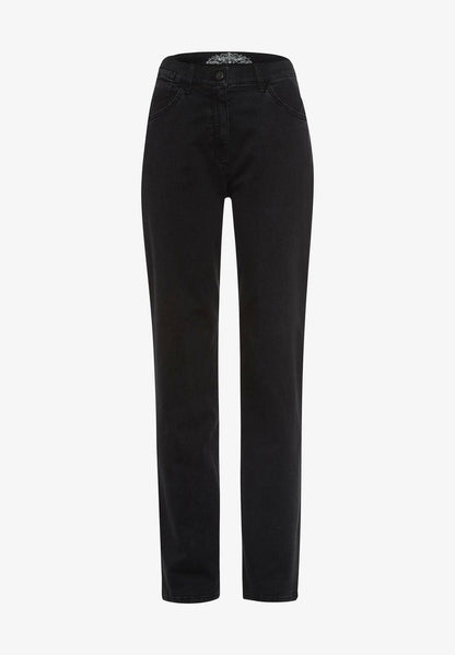 BRAX STYLE CORRY SLASH - Jeans Slim Fit - Black