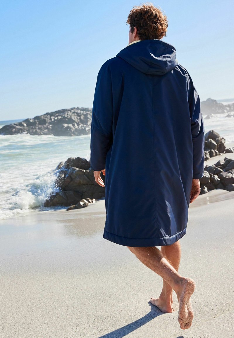 Next SWIM CHANGING - Wintermantel - Navy Blue