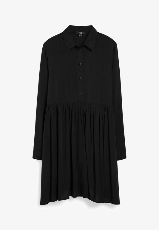 Blusenkleid - Black