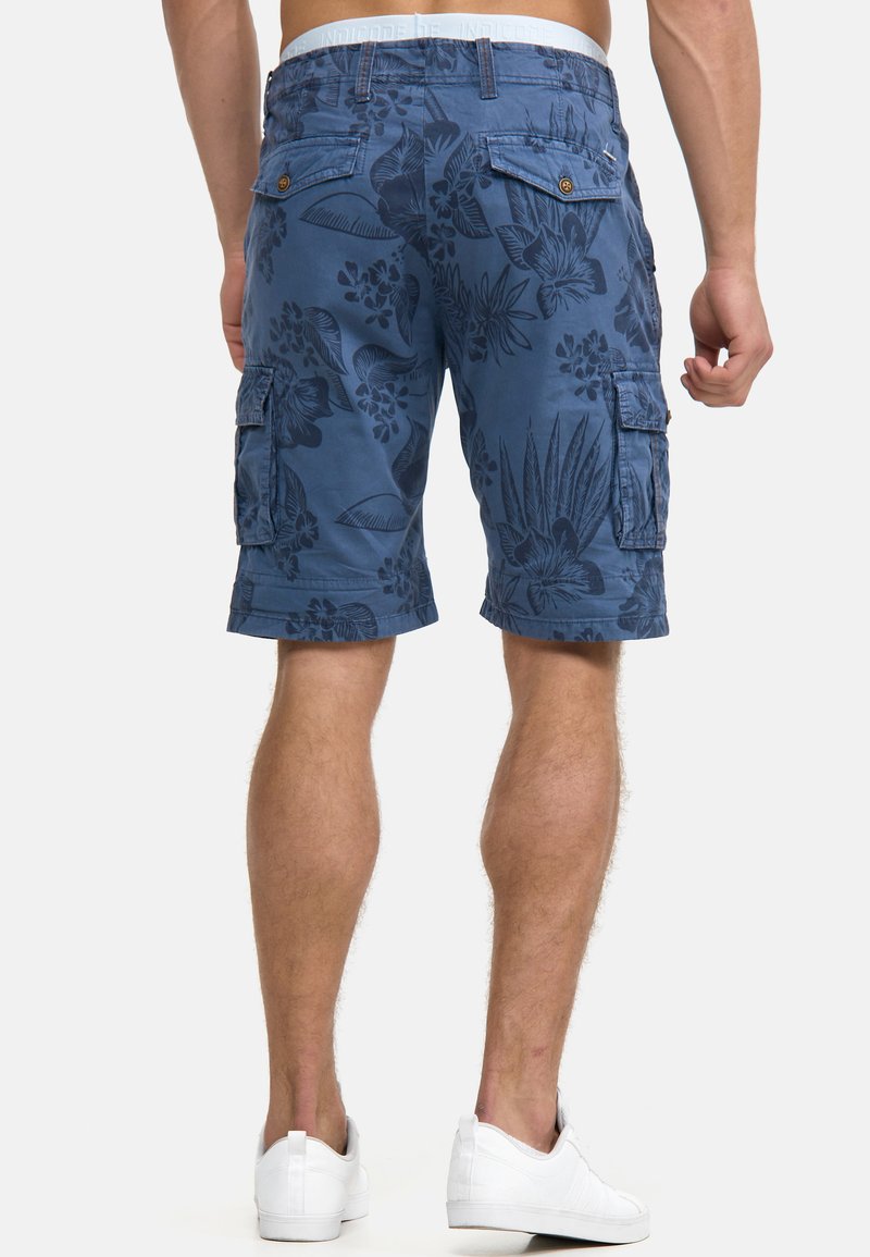 Indicode Jeans ALBERT - Shorts - Blue