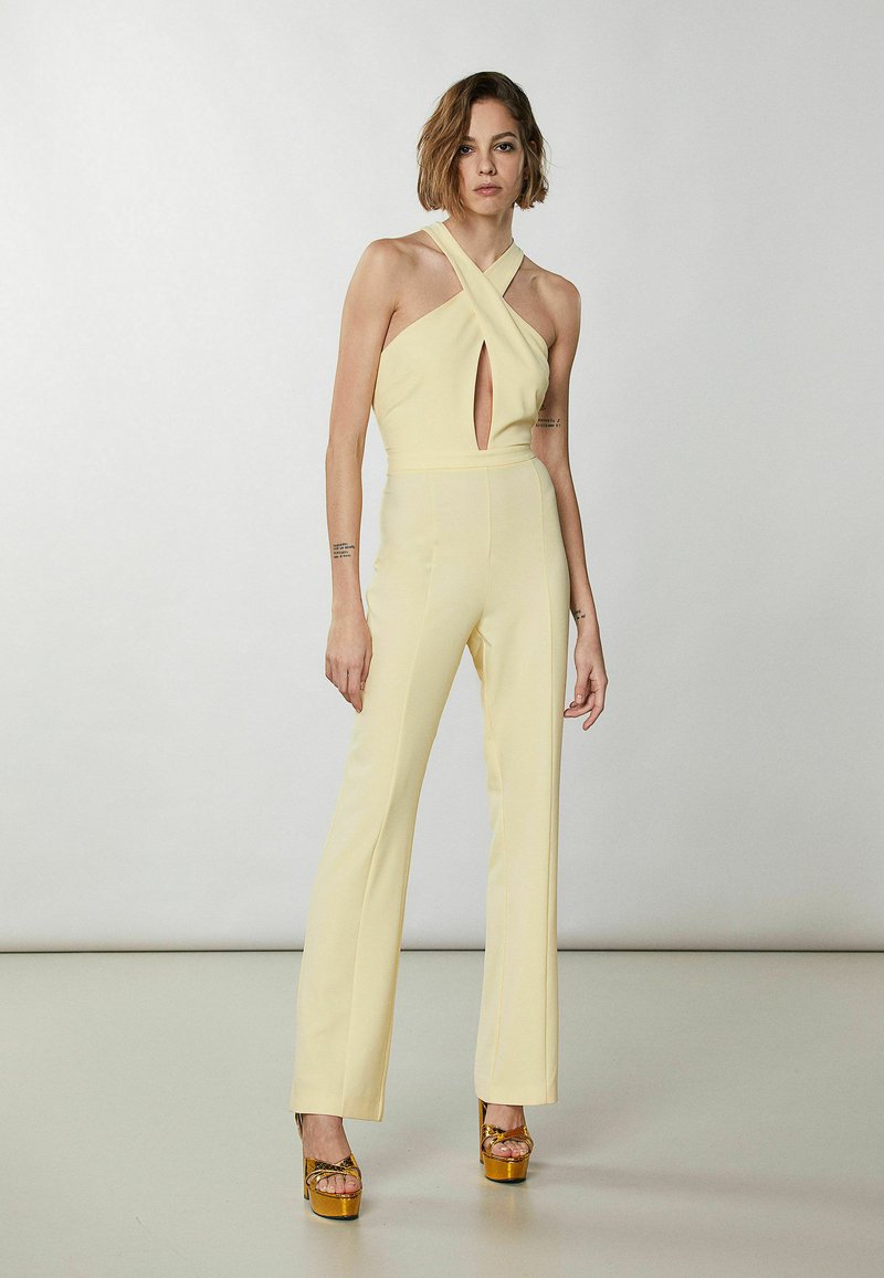 Patrizia Pepe CROSSOVER - Jumpsuit - Clarity Yellow