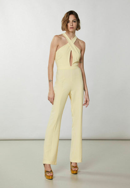Patrizia Pepe CROSSOVER - Jumpsuit - Clarity Yellow