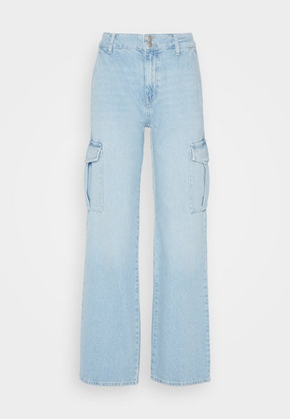 Even&Odd Jeans Straight Leg - Blue Denim