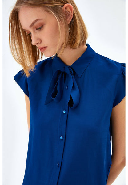  POLO COLLAR - Hemdbluse - Sax