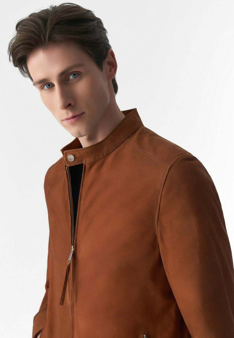 Lederjacke - Tan
