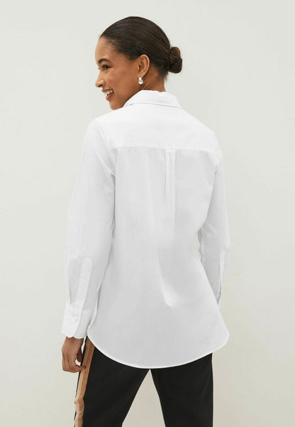 Next LONG SLEEVE WITH POCKET STANDARD - Hemdbluse - White