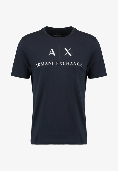 Armani Exchange T-Shirt Print - Navy