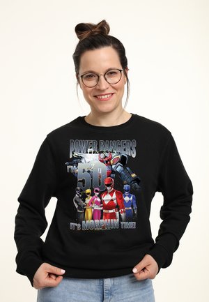 Henry Tiger POWER RANGERS I'M 30 IT'S MORPHIN TIME - Sweatshirt - Black