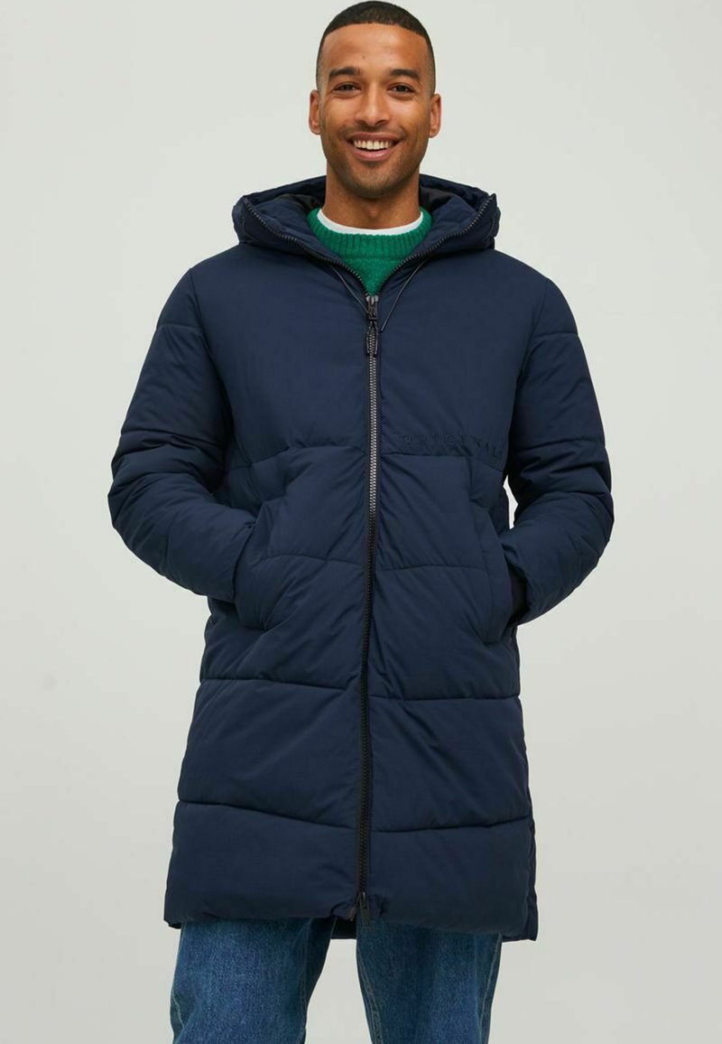 Jack & Jones LANGE - Wintermantel - Navy Blazer