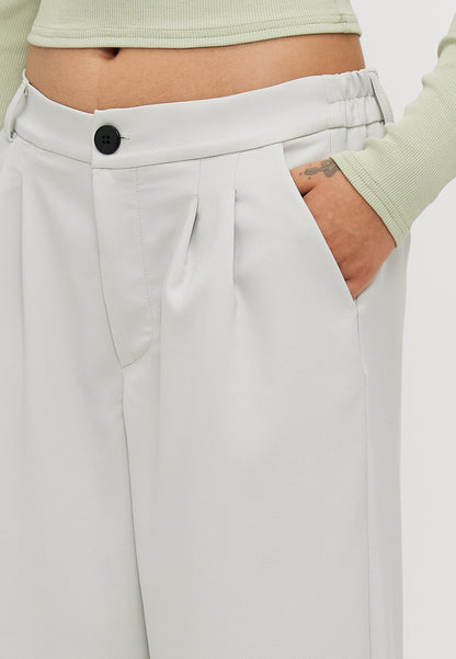 ONLY Petite ONLLANDO WIDE PLEAT - Trousers - Harbor Mist