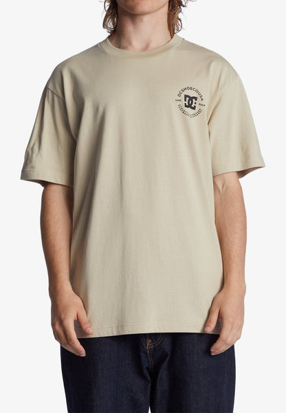 DC SHOES STAR PILOT - T-Shirt Print - Overcast