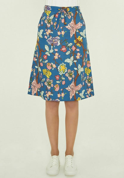  A-Linien-Rock - Floral Print