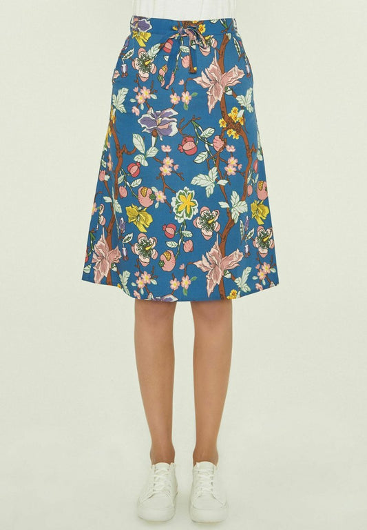  A-Linien-Rock - Floral Print