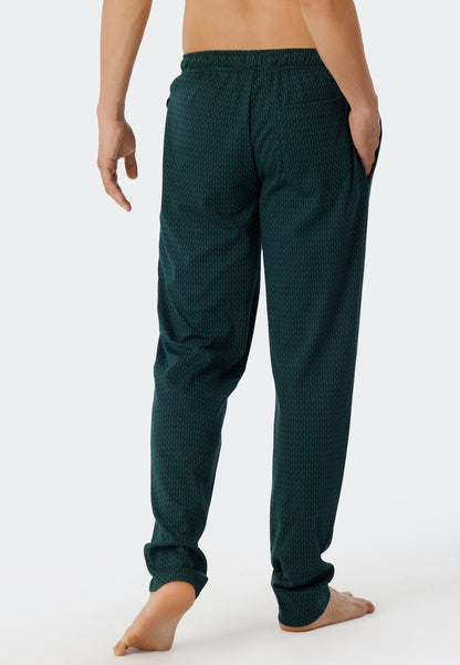 Schiesser MIX RELAX - Nachtwäsche Hose - Dunkelgrün