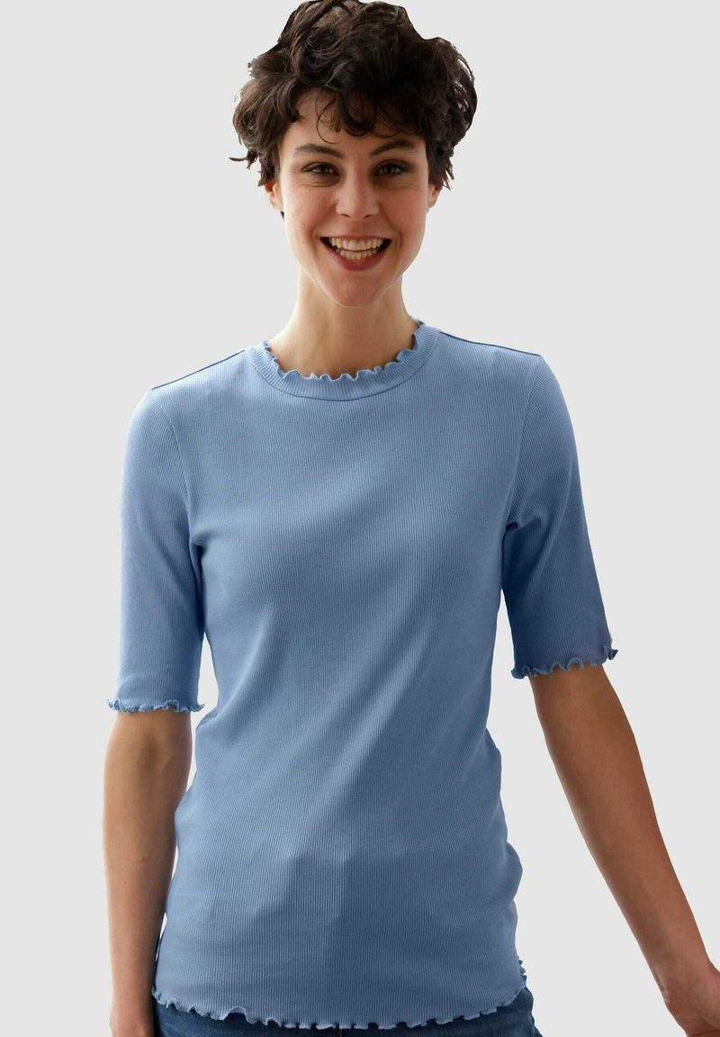  T-Shirt Basic - Rauchblau