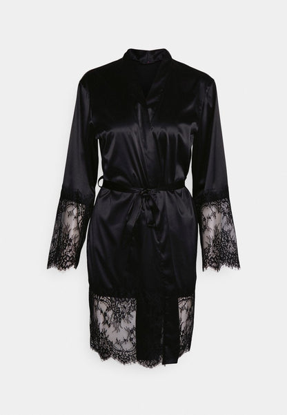 Magic Bodyfashion SIMPLY SEXY KIMONO - Bademantel - Black
