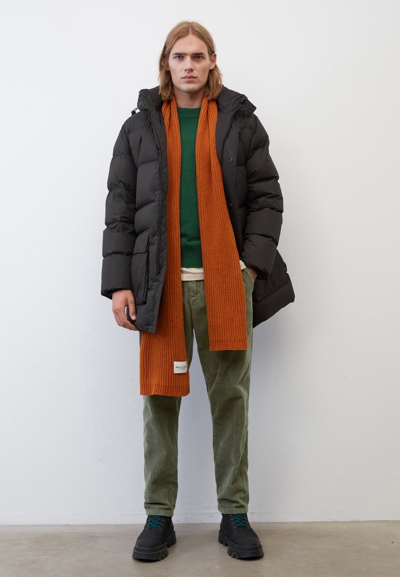 Marc O'Polo MIT WASSERABWEI - Daunenmantel - Black