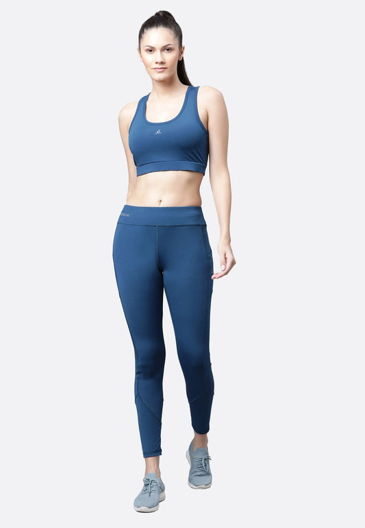  PREMIUM COORD RUNNING TRAINING - Tights - Teal