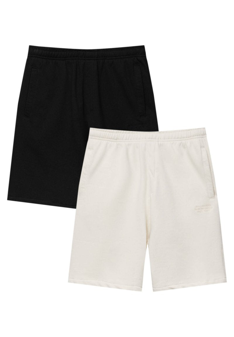 PULL & BEAR 2 PACK JOGGER - Jogginghose - Beige