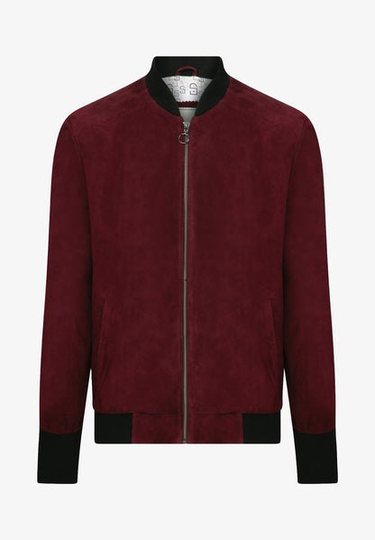 Lederjacke - Bordeaux