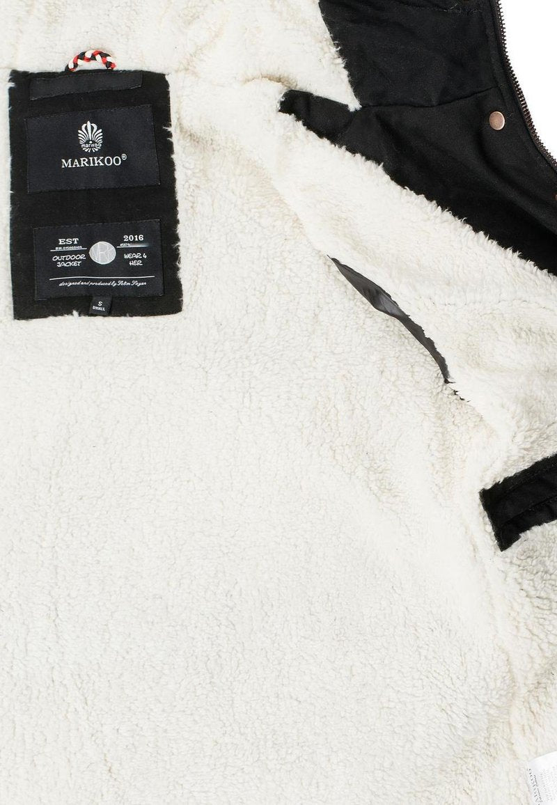 Marikoo MANOLYA - Wintermantel - Black