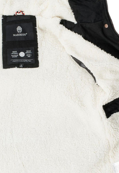 Marikoo MANOLYA - Wintermantel - Black