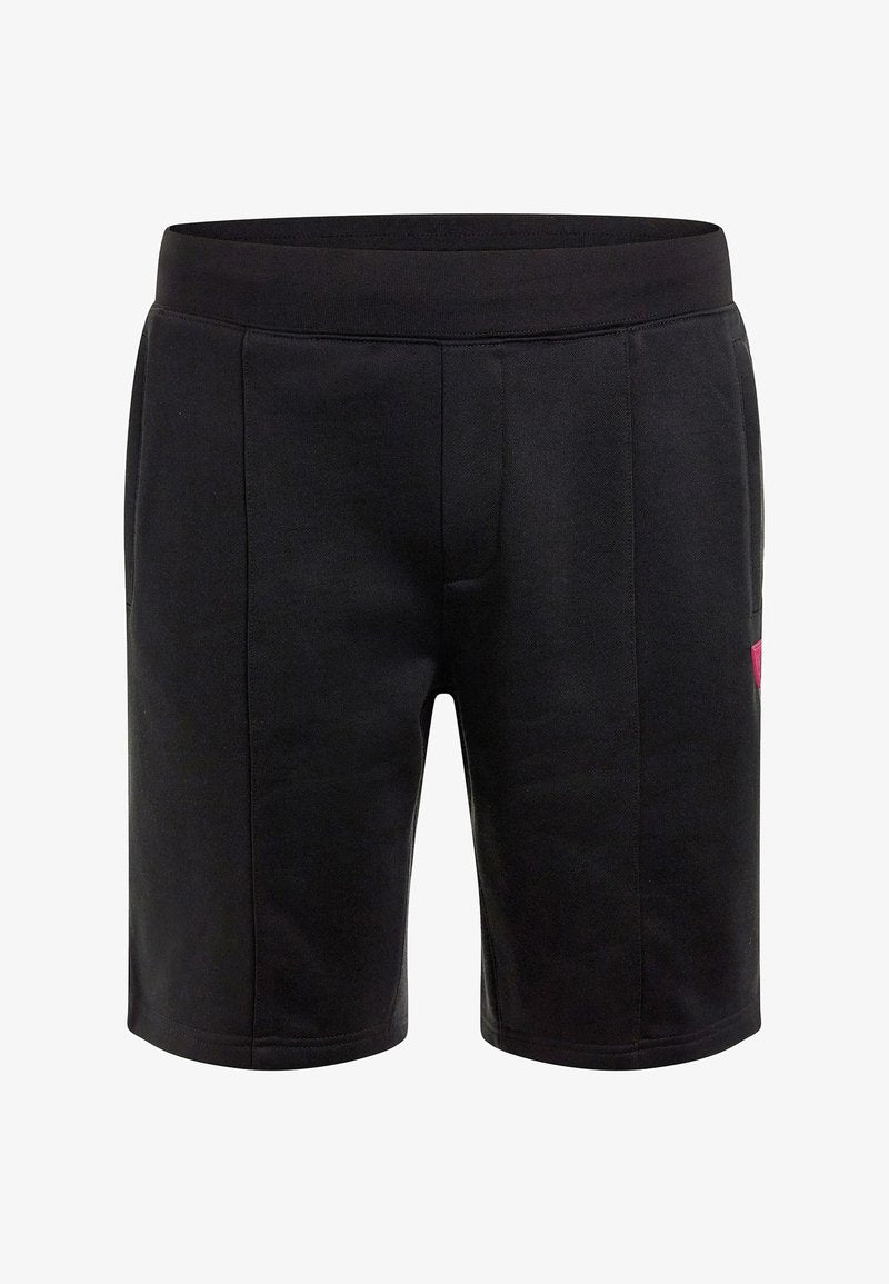 Guess LOGO AUF DER RUCKSEITE - Shorts - Schwarz